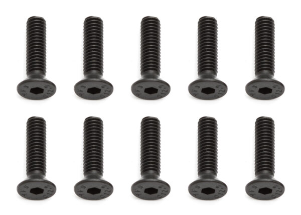 Team Associated Screws, 4x16 mm FHCS