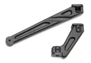 Team Associated RC8B3 Chassis Braces, short (front and rear)