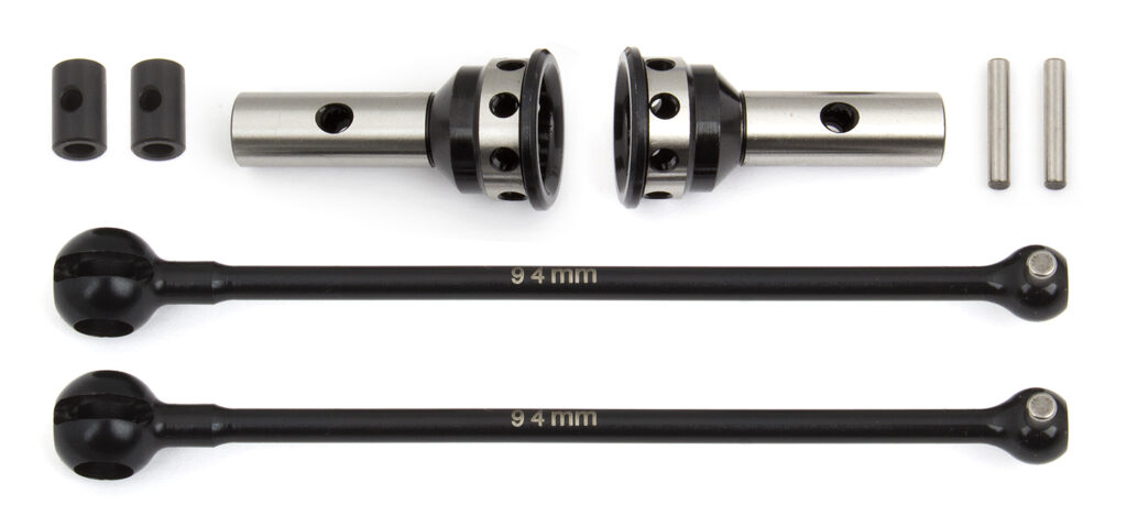 Team Associated RC8B3.1 CVA Driveshaft Set, 94 mm