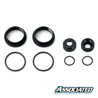 Shock Collar and Seal Retainer Set 16mm Black (81492) Team Associated