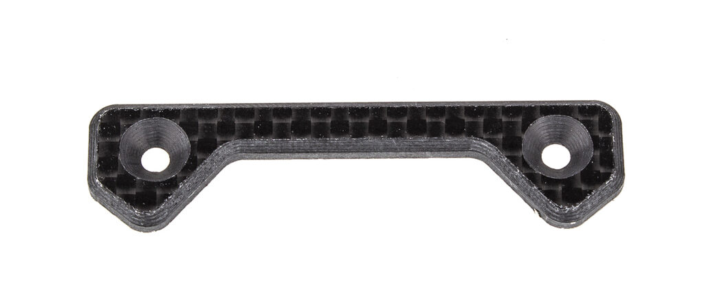 Team Associated FT RC8 One-Piece Rear Carbon Wing Button