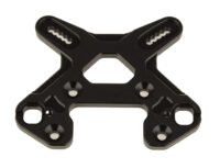 Team Associated RC8B4 Front Shock Tower, black aluminum