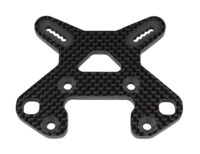 Team Associated RC8B4 FT Front Shock Tower, carbon fiber