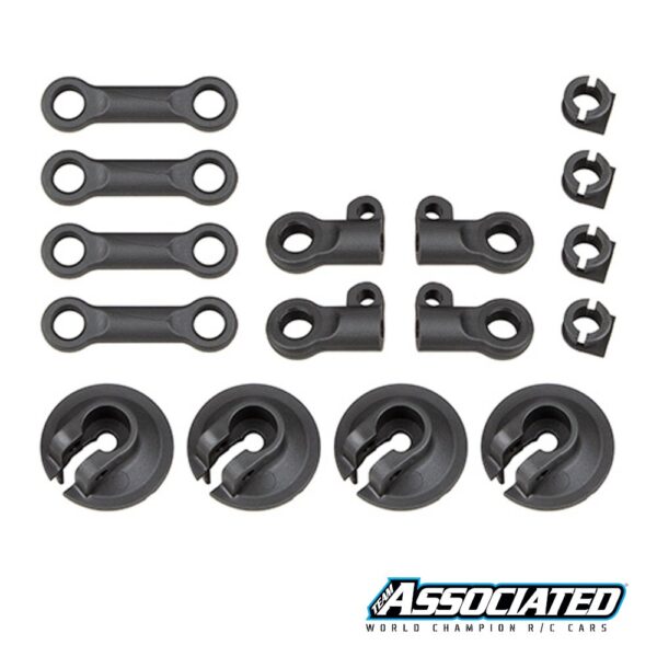 Shock Spring Cups and Rod Ends (81512) Team Associated