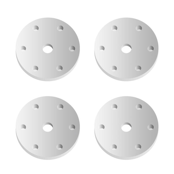 Team Associated FT 16mm Shock Pistons, 6x1.4, flat