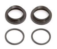 Team Associated FT Threaded Shock Collars, with O-Rings
