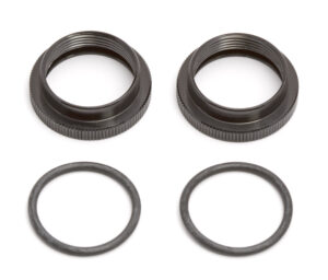 Team Associated FT Threaded Shock Collars, with O-Rings