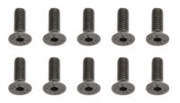 Team Associated Screws, 4x12 mm FHCS