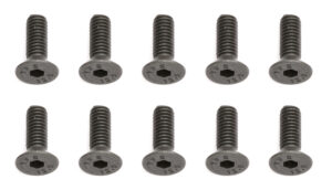 Team Associated Screws, 4x12 mm FHCS