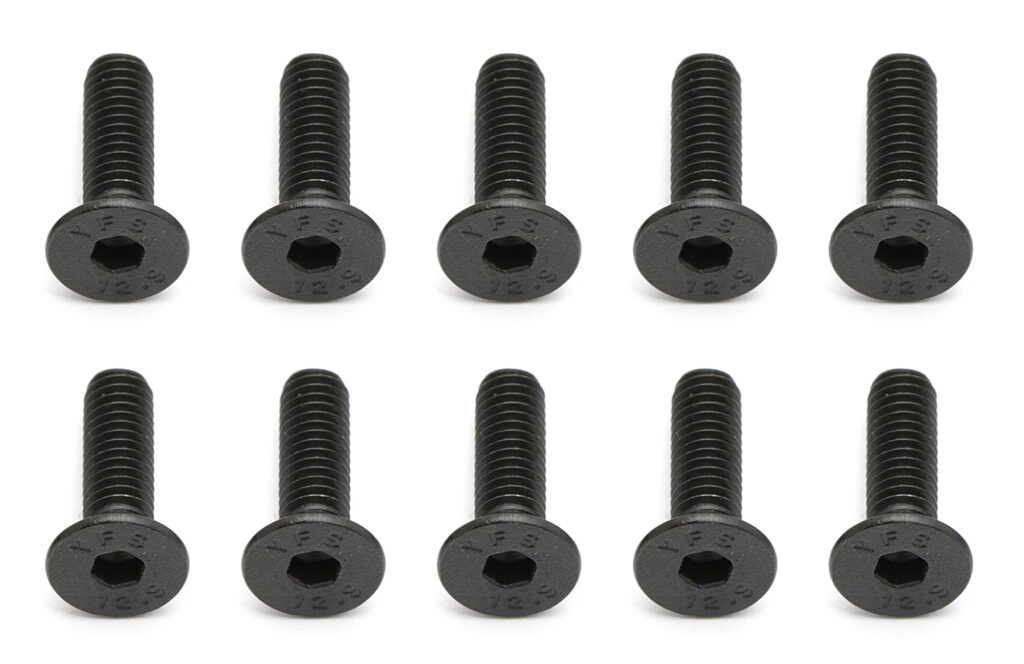 Team Associated Screws, 4x14 mm FHCS