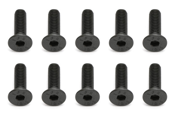Team Associated Screws, 4x14 mm FHCS