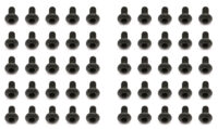 Team Associated Screws, 2x4 mm BHCS, black
