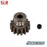 Pinion Gear Mod1.0 15T 5mm AL (89597) Team Associated FT