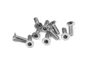 Screws M2x6mm FHCS (10) Xray