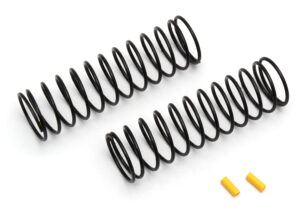 Team Associated FT 12mm Rear Springs, yellow, 2.40 lb