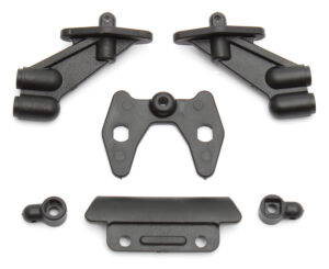 Team Associated Wing, Body Mount, Bumper