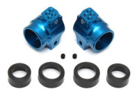 Team Associated FT Aluminum Rear Hubs, blue