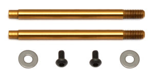 Team Associated 3x21 mm Shock Shafts (V2), TiN