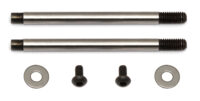 Team Associated FT 3x21 mm Shock Shafts V2, chrome