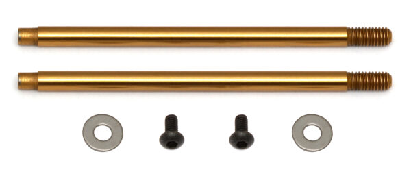 Team Associated 3x35 mm Shock Shafts (V2), TiN