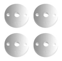 Team Associated FT 12mm Pistons V2, 2 x 1.7, flat
