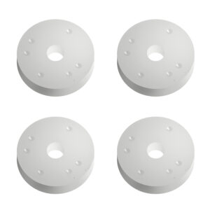 Team Associated FT 12mm Pistons (V2), Blank, flat
