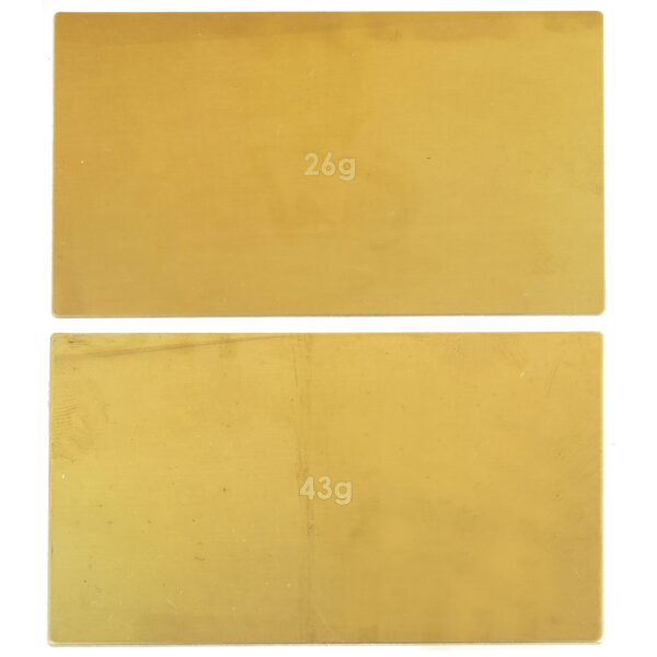 Weights 26g/43g (Battery) FT Brass (91744)