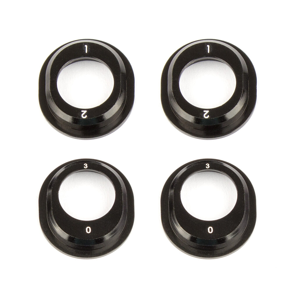 Differential Height Inserts Black AL (91793)