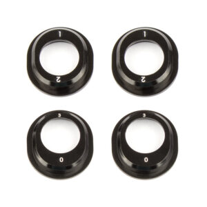 Differential Height Inserts Black AL (91793)