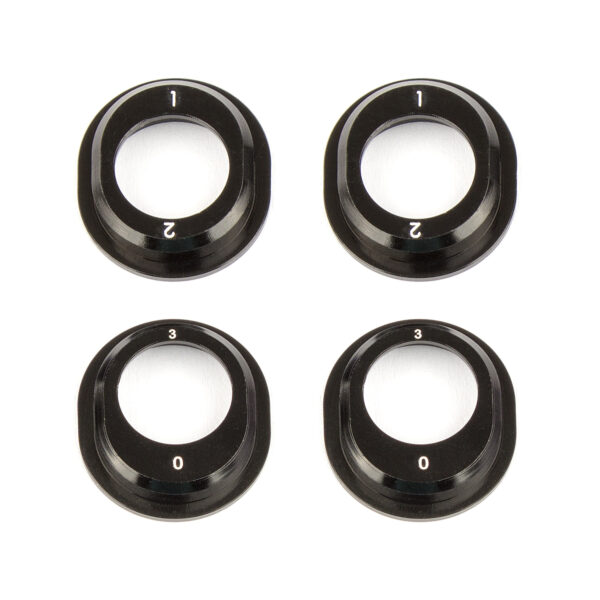 Differential Height Inserts Black AL (91793)