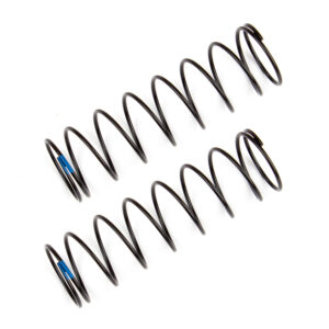 Team Associated Rear Shock Springs, blue, 2.20 lb in, L61mm