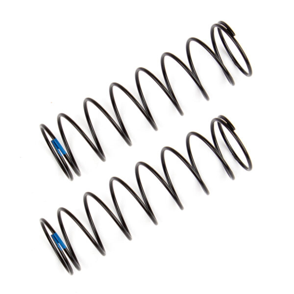 Team Associated Rear Shock Springs, blue, 2.20 lb in, L61mm