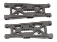 Team Associated RC10B6.3 FT Front Suspension Arms, flat, carbon fiber