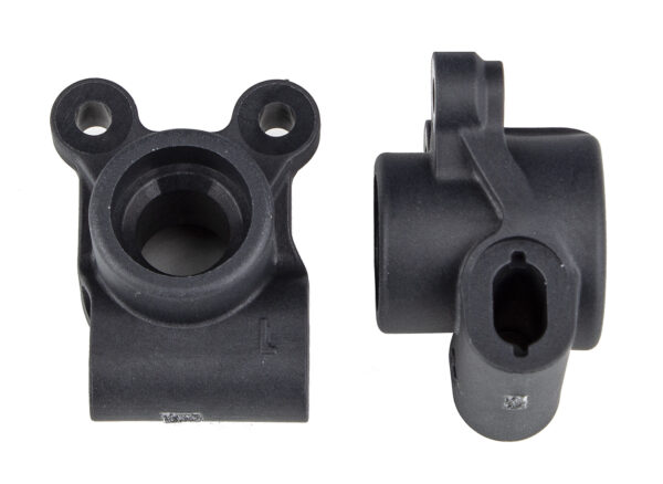 Team Associated RC10B6.2 FT Rear Hubs, Carbon
