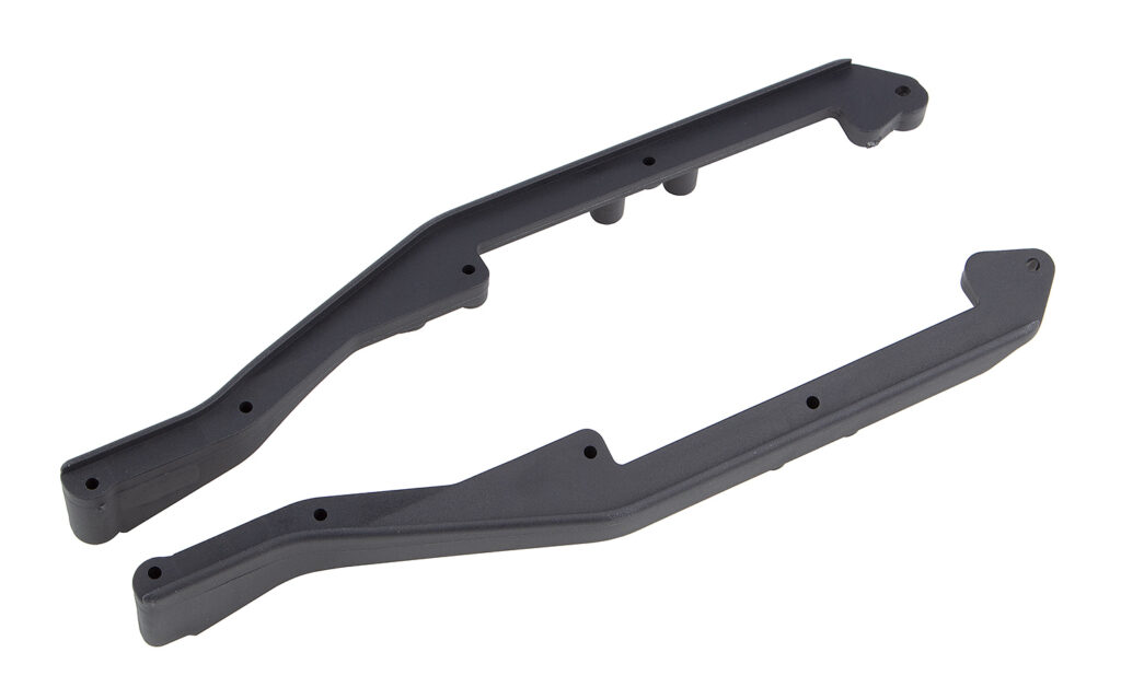 Team Associated RC10B6.3 FT Side Rails, Carbon