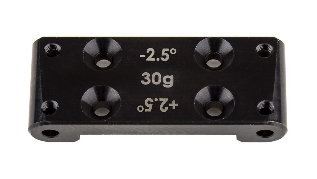 Team Associated RC10B6 FT Steel Bulkhead [+2.5 DEG, -2.5 DEG]