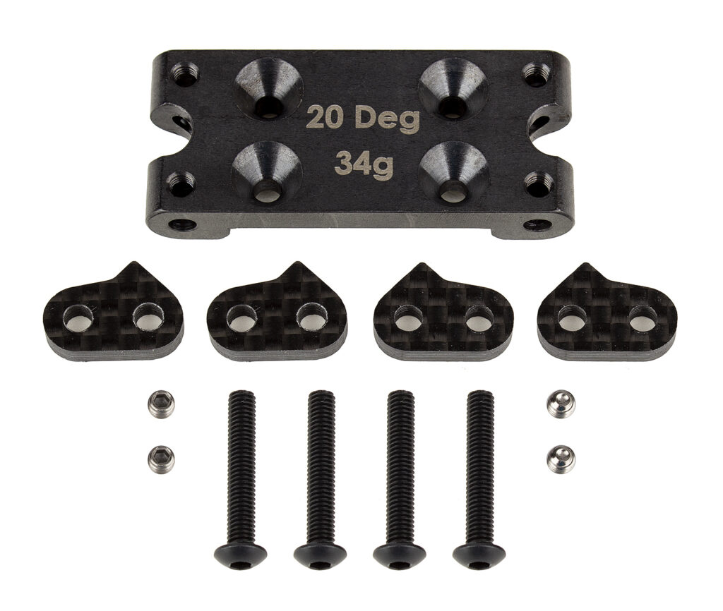 Team Associated RC10B6 FT Steel Bulkhead [20 DEG]