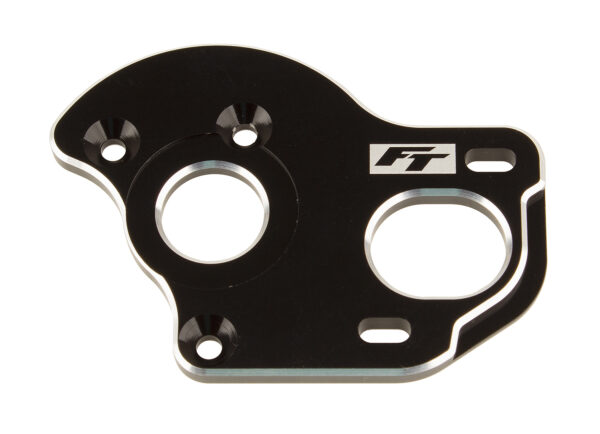 Team Associated RC10B6.3 FT Laydown/Layback Motor Plate 3.5mm, Black
