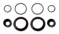 Team Associated 12mm Shock Collar and Seal Retainer Set, Black