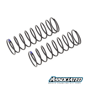 Shock Springs Rear 13mm 2.2lb/in, L61, 10.0T, 1.2D Blue (91950)