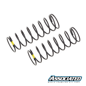 Shock Springs Rear 13mm 2.3lb/in, L61, 9.5T, 1.2D Yellow (91951)
