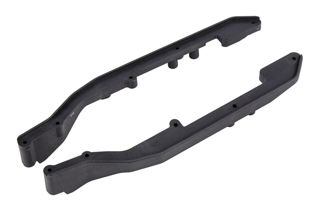 Team Associated RC10B6.4 FT Side Rails, carbon