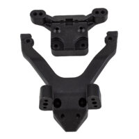 Top Plate and Ballstud Mount RC10B6.4 (91971)
