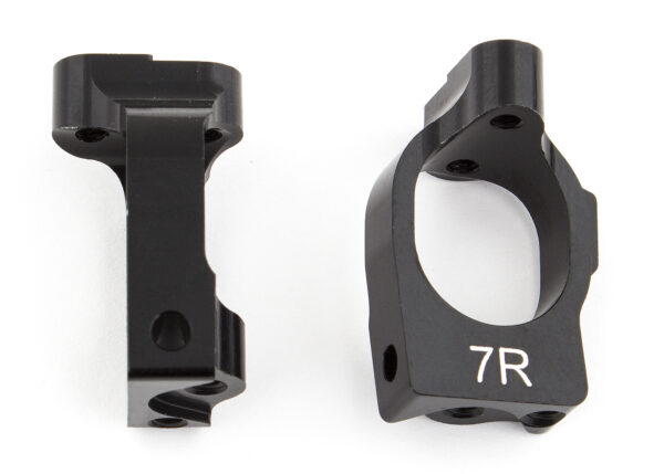 Team Associated B64 Aluminum Caster Blocks, 7 deg. (in kit, B64)