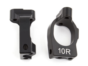 Team Associated B64 Aluminum Caster Blocks, 10 deg. (in kit, B64D)