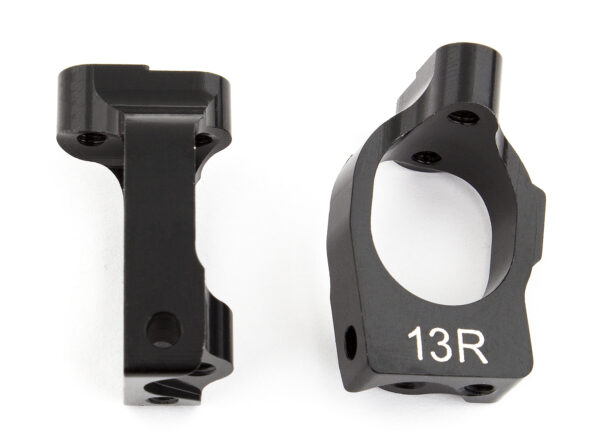 Team Associated B64 Aluminum Caster Blocks, 13 deg.