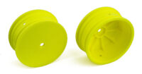 Team Associated Wheels Front 4wd 2.2" 12mm Yellow (92096)