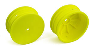 Team Associated Wheels Front 4wd 2.2" 12mm Yellow (92096)