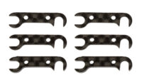 Hub Link Shim Set, Rear, RC10B74 FT Graphite (92185)