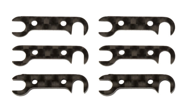 Hub Link Shim Set, Rear, RC10B74 FT Graphite (92185)